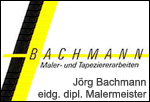 Logo BACHMANN - Maler-und Tapezierarbeiten