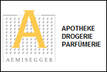 Logo Aemisegger AG, Apotheke-Drogerie