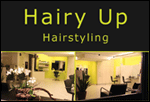 Logo Hairy up Hairstyling